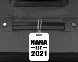 Nana Established EST. 2021 - Luggage Bag Tag