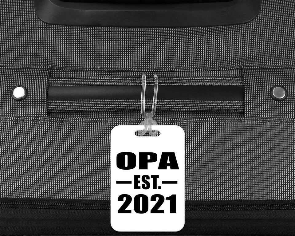 Opa Established EST. 2021 - Luggage Bag Tag