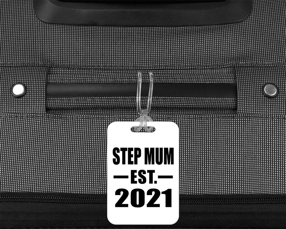 Step Mum Established EST. 2021 - Luggage Bag Tag