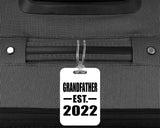 Grandfather Established EST. 2022 - Luggage Bag Tag