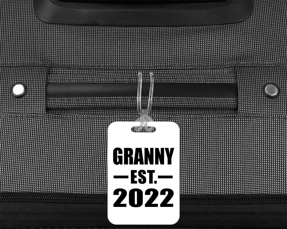Granny Established EST. 2022 - Luggage Bag Tag