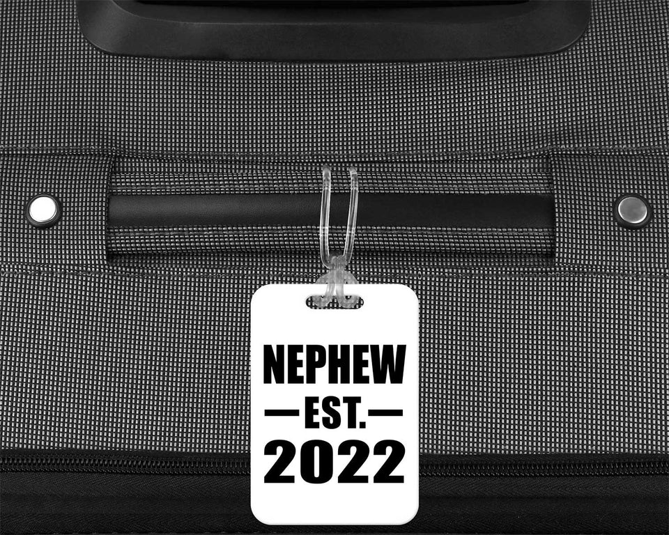 Nephew Established EST. 2022 - Luggage Bag Tag