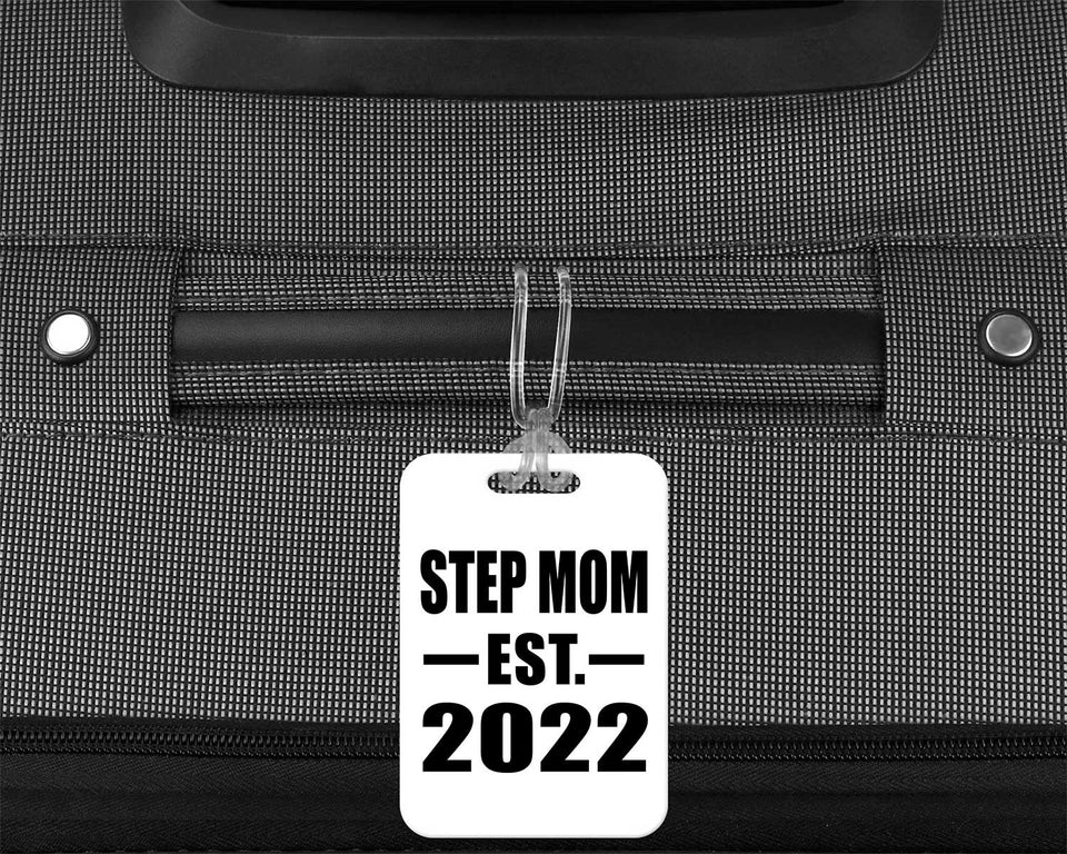 Step Mom Established EST. 2022 - Luggage Bag Tag