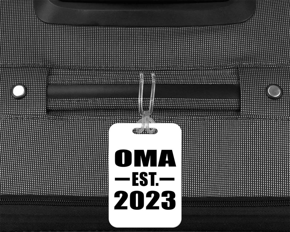 Oma Established EST. 2023 - Luggage Bag Tag
