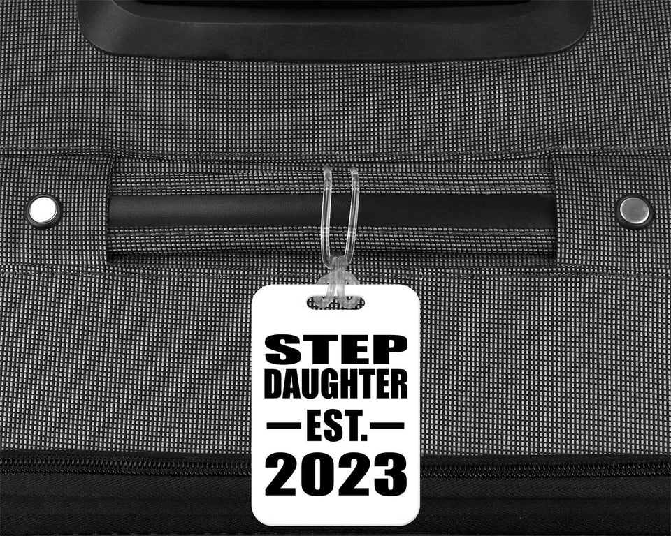 Step Daughter Established EST. 2023 - Luggage Bag Tag