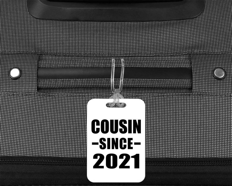 Cousin Since 2021 - Luggage Bag Tag