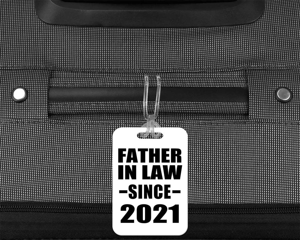 Father In Law Since 2021 - Luggage Bag Tag