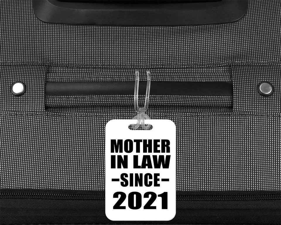 Mother In Law Since 2021 - Luggage Bag Tag