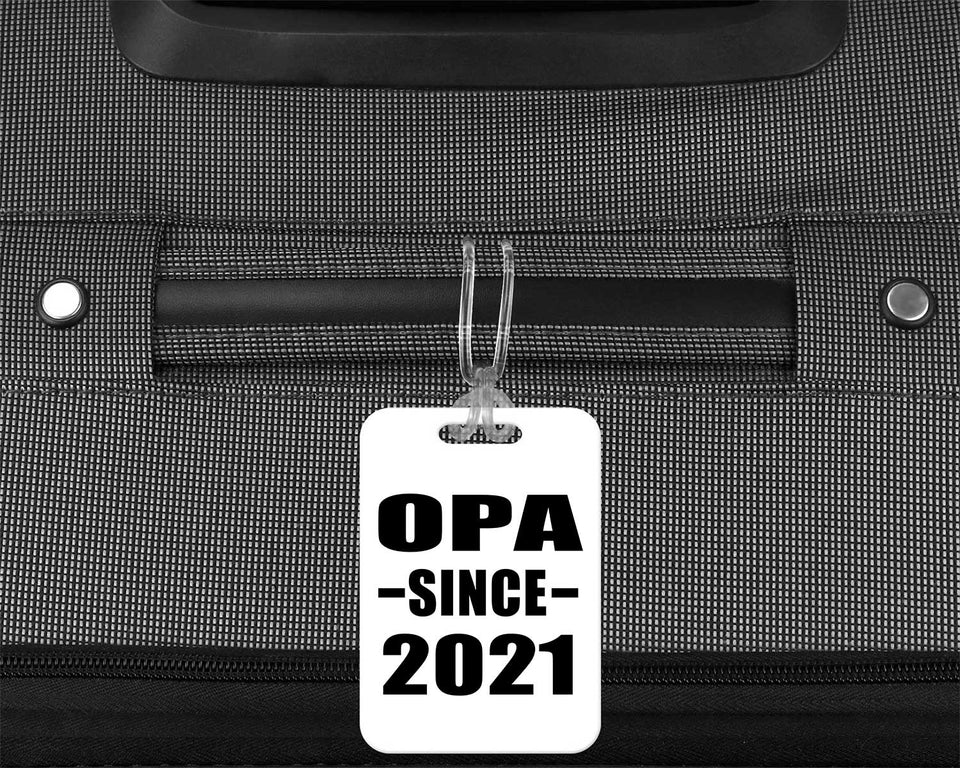 Opa Since 2021 - Luggage Bag Tag