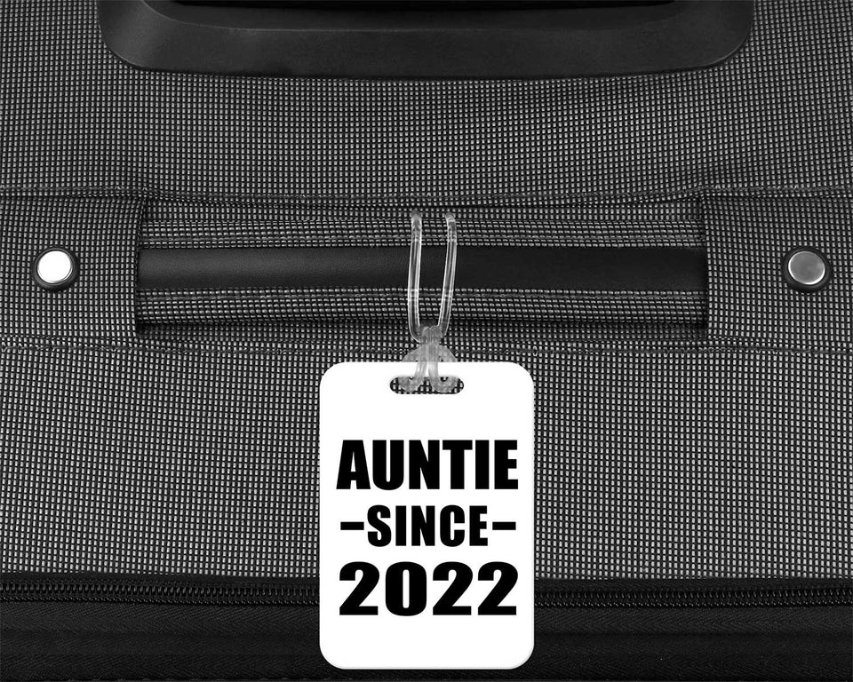 Auntie Since 2022 - Luggage Bag Tag