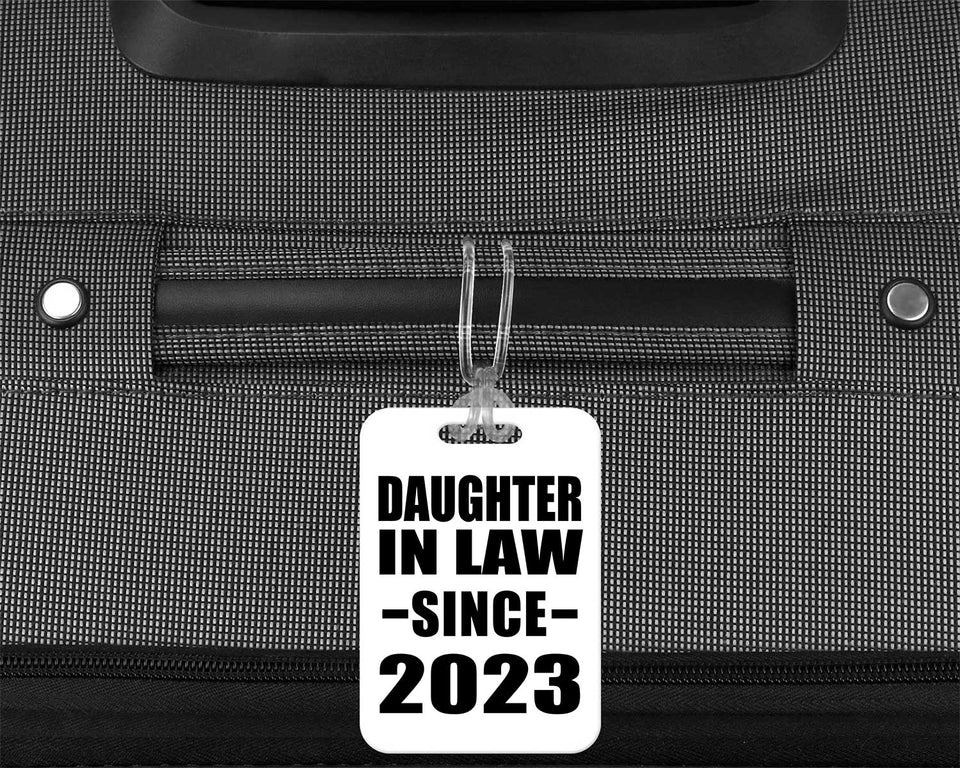 Daughter In Law Since 2023 - Luggage Bag Tag