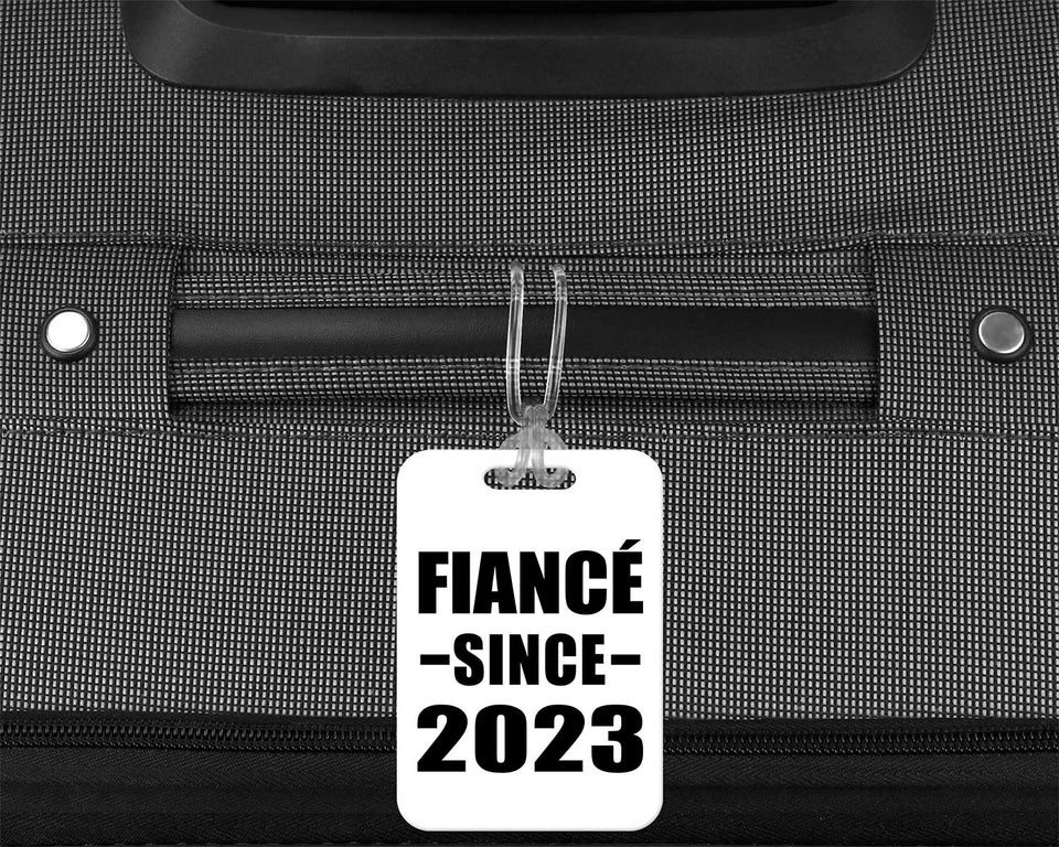 Fiance Since 2023 - Luggage Bag Tag