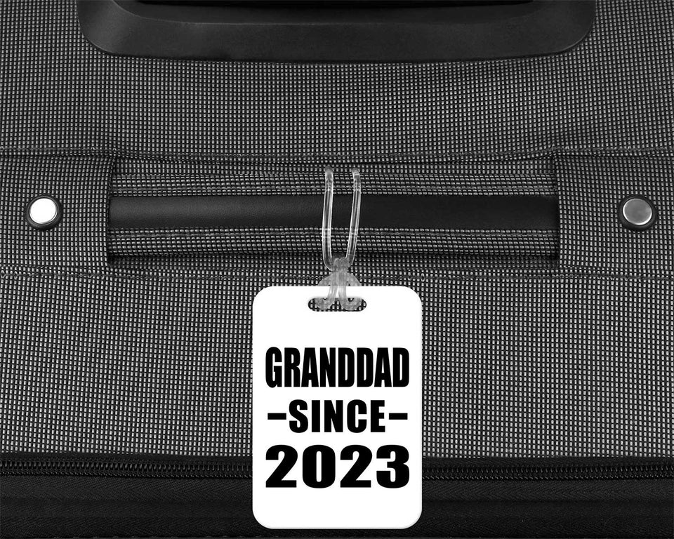Granddad Since 2023 - Luggage Bag Tag