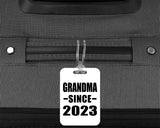Grandma Since 2023 - Luggage Bag Tag