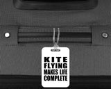 Kite Flying Makes Life Complete - Luggage Bag Tag