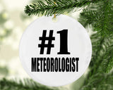 Number One #1 Meteorologist - Circle Ornament