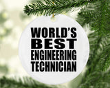 World's Best Engineering Technician - Circle Ornament