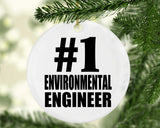 Number One #1 Environmental Engineer - Circle Ornament