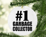 Number One #1 Garbage Collector - Circle Ornament