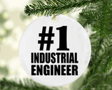 Number One #1 Industrial Engineer - Circle Ornament