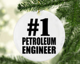 Number One #1 Petroleum Engineer - Circle Ornament