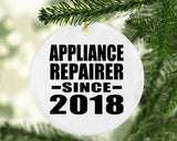 Appliance Repairer Since 2018 - Circle Ornament