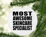 Most Awesome Skincare Specialist - Circle Ornament