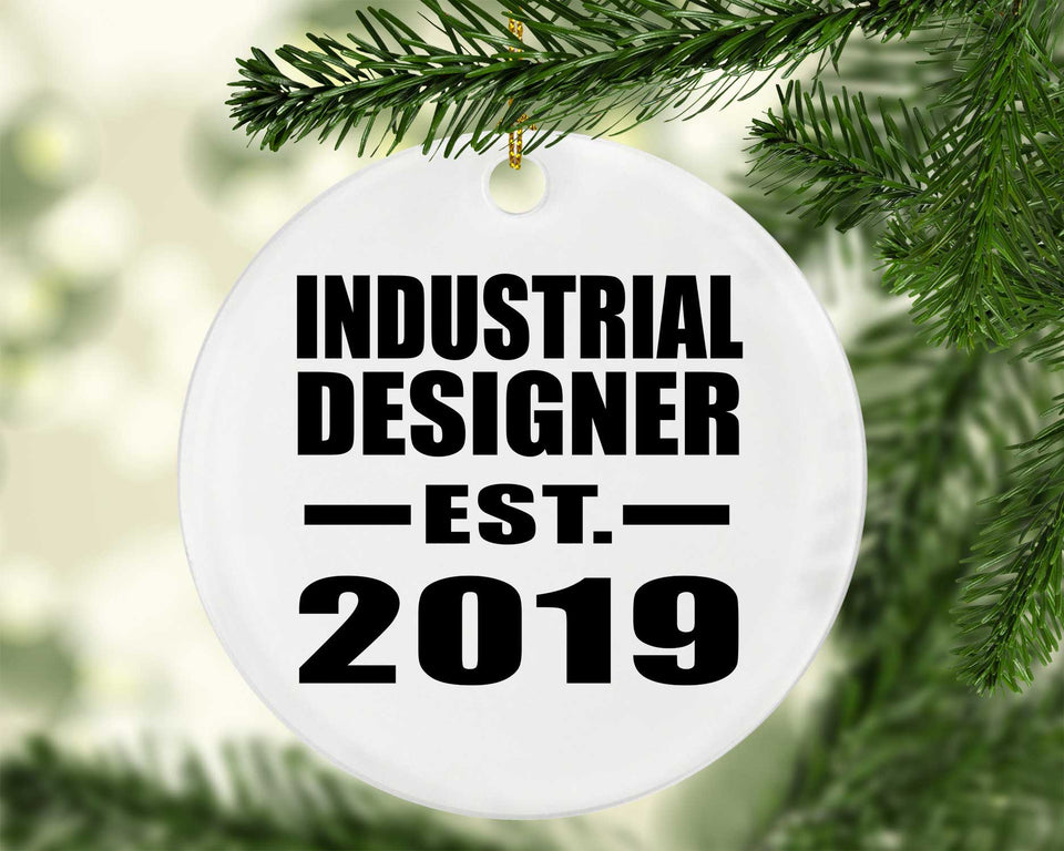 Industrial Designer Established EST. 2019 - Circle Ornament