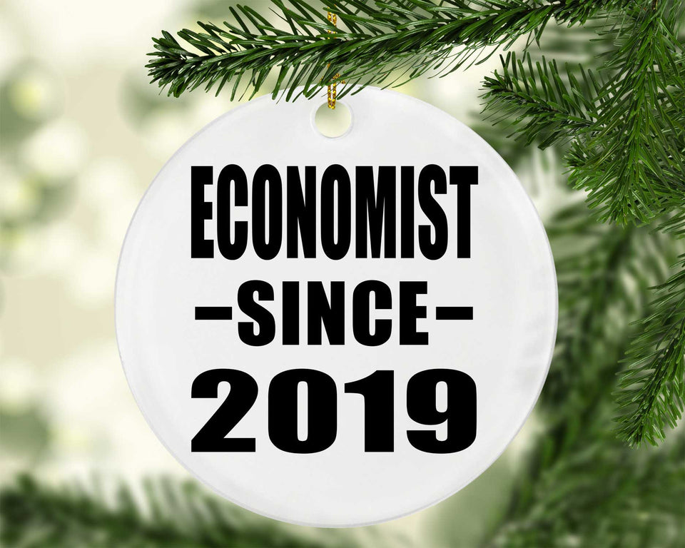 Economist Since 2019 - Circle Ornament