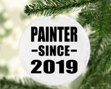 Painter Since 2019 - Circle Ornament