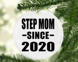 Step Mom Since 2020 - Circle Ornament