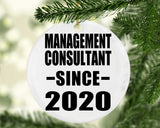 Management Consultant Since 2020 - Circle Ornament