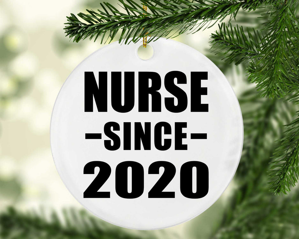 Nurse Since 2020 - Circle Ornament