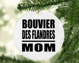 Bouvier Des Flandres Mom - Circle Ornament