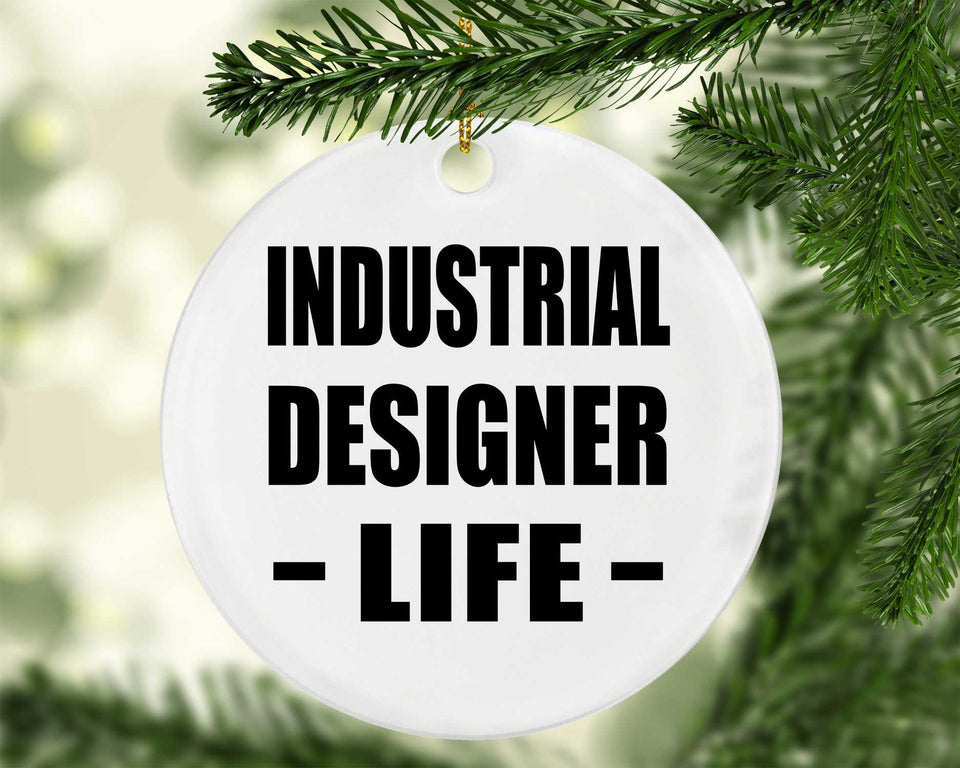 Industrial Designer Life - Circle Ornament