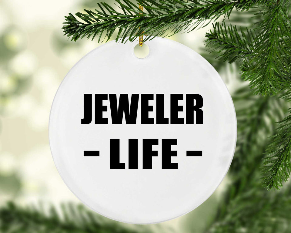 Jeweler Life - Circle Ornament