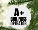 A+ Drill-Press Operator - Circle Ornament