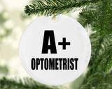 A+ Optometrist - Circle Ornament