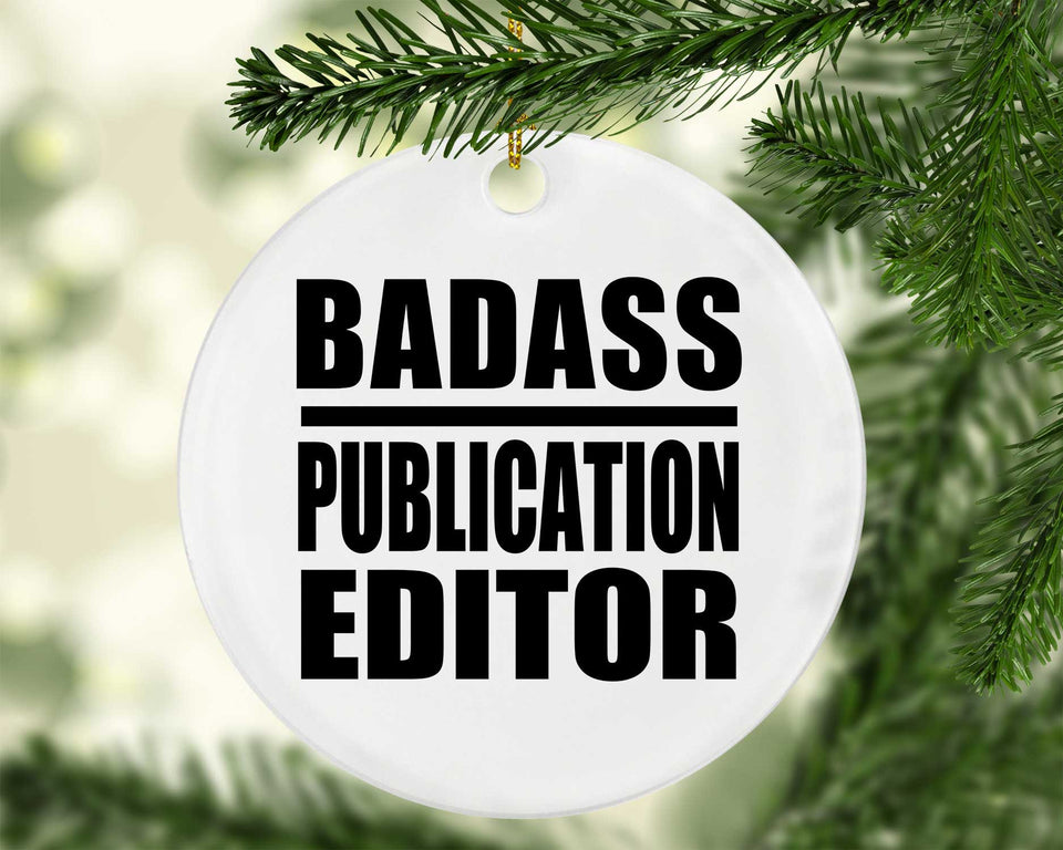 Badass Publication Editor - Circle Ornament