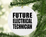 Future Electrical Technician - Circle Ornament