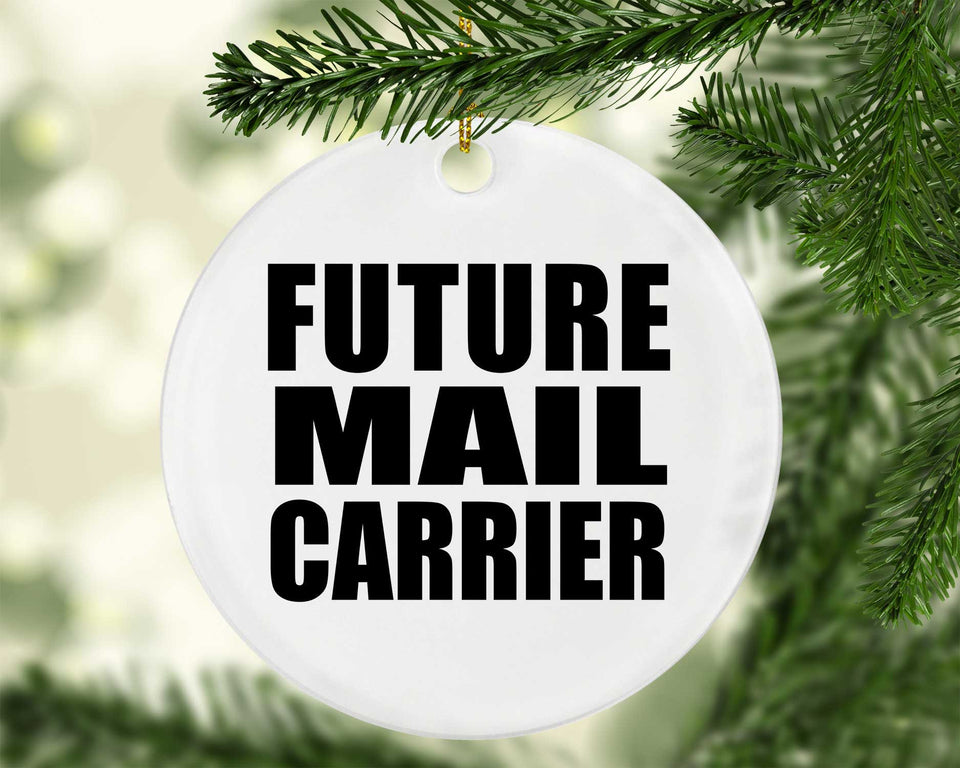 Future Mail Carrier - Circle Ornament
