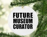 Future Museum Curator - Circle Ornament