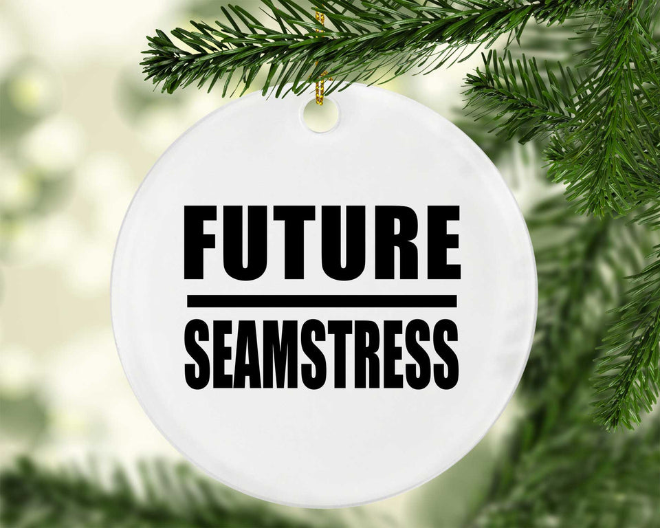 Future Seamstress - Circle Ornament