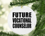 Future Vocational Counselor - Circle Ornament