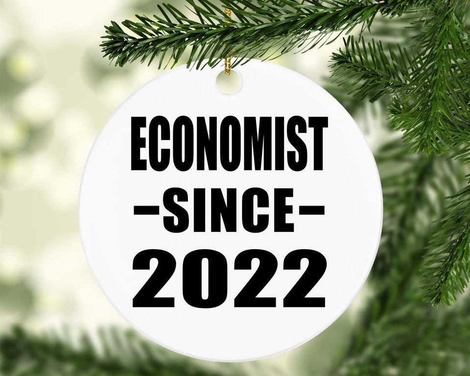 Economist Since 2022 - Circle Ornament