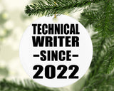 Technical Writer Since 2022 - Circle Ornament