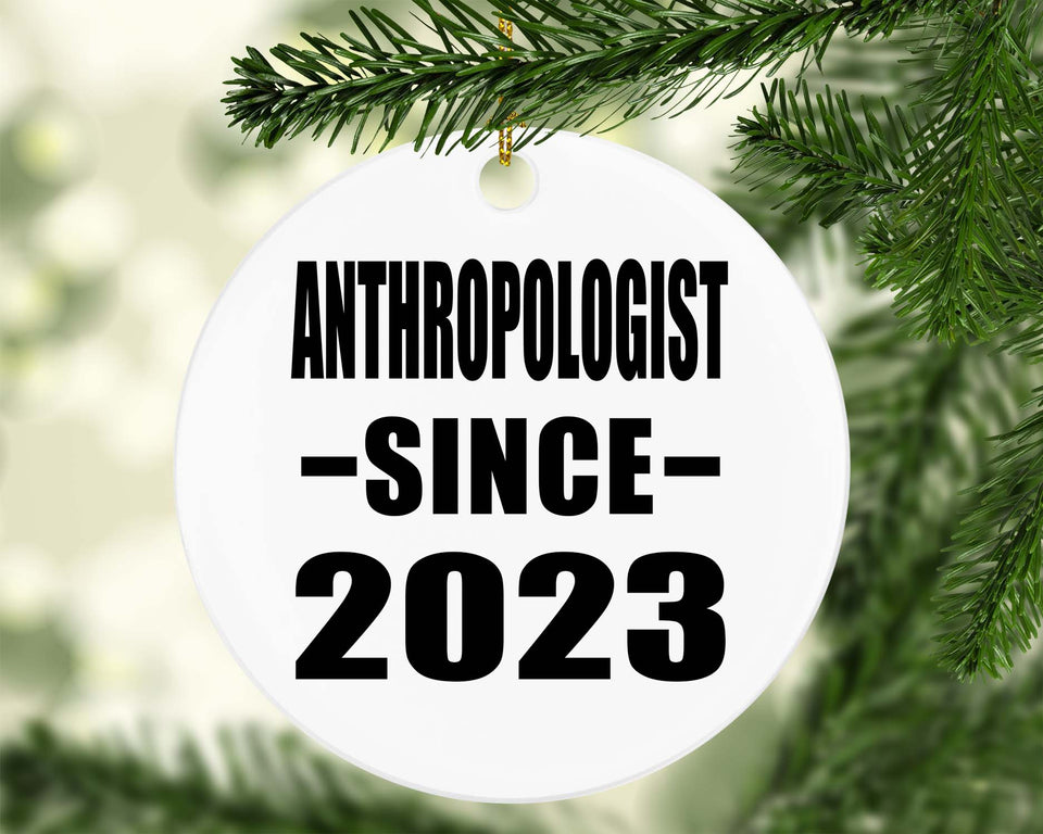Anthropologist Since 2023 - Circle Ornament