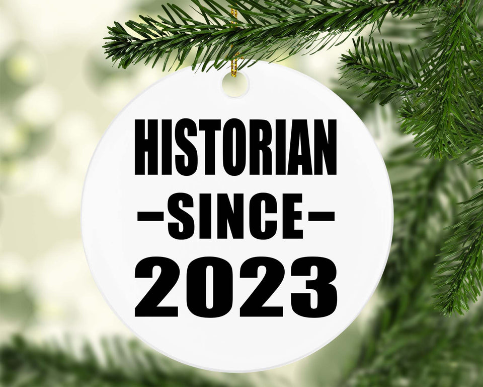 Historian Since 2023 - Circle Ornament