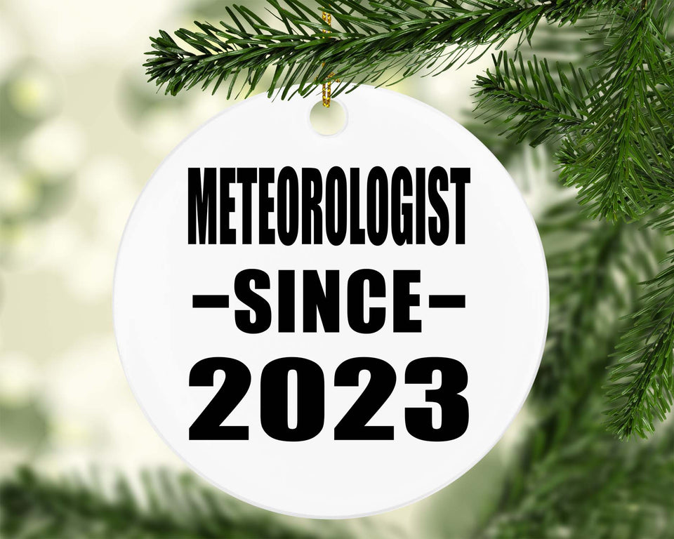 Meteorologist Since 2023 - Circle Ornament
