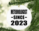 Meteorologist Since 2023 - Circle Ornament